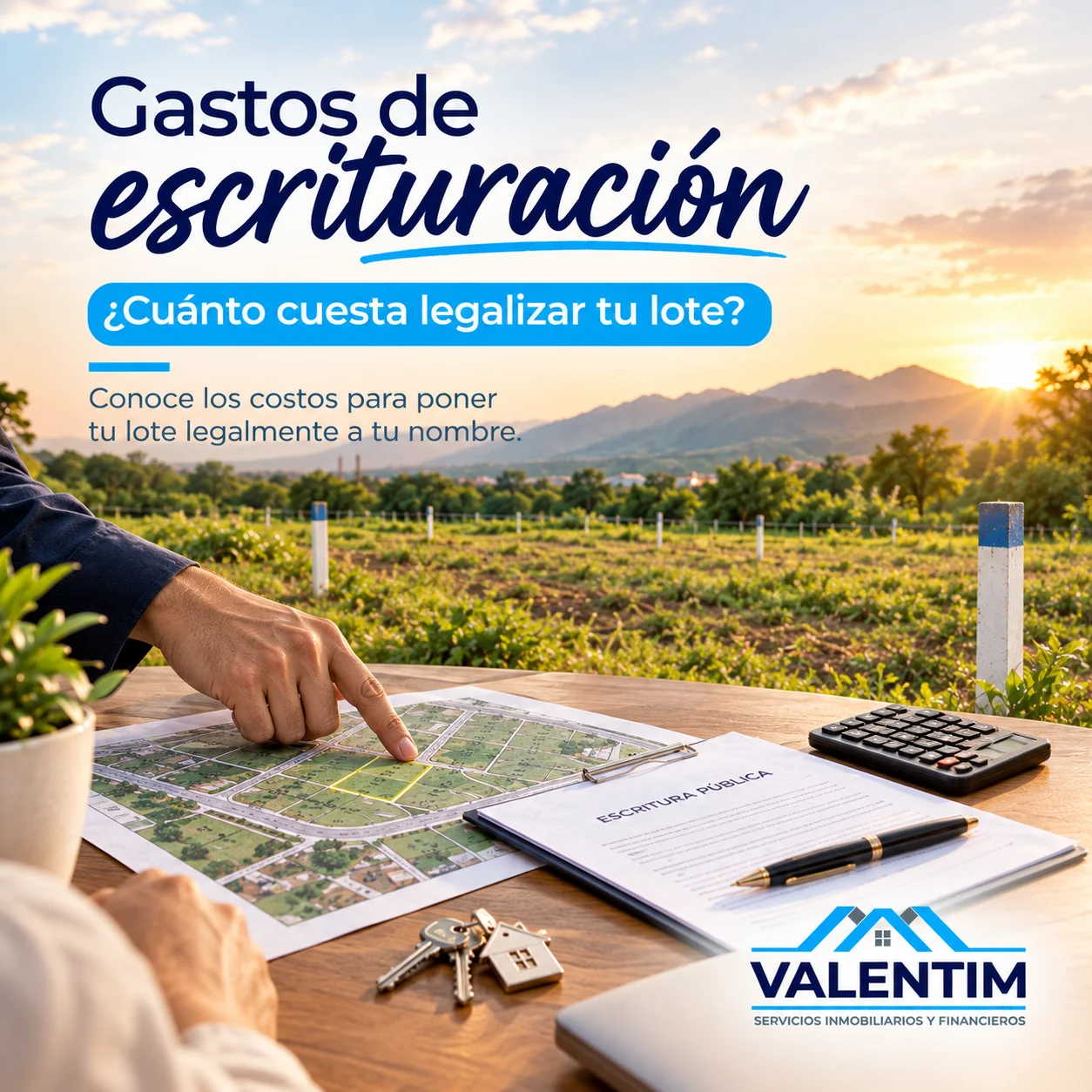 Gastos de escrituración: cuánto cuesta legalizar tu lote