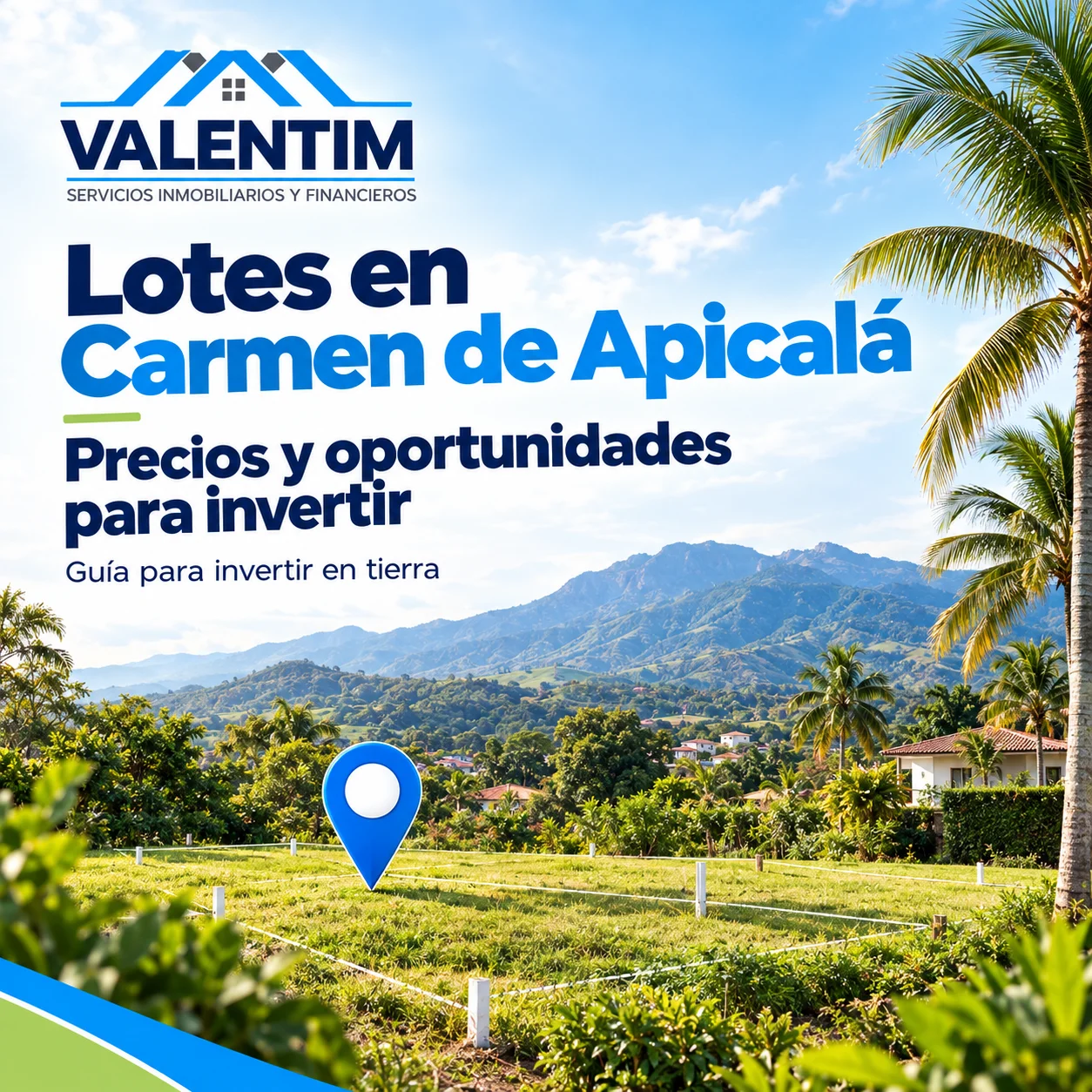Lotes en Carmen de Apicalá: precios y qué esperar en 2026