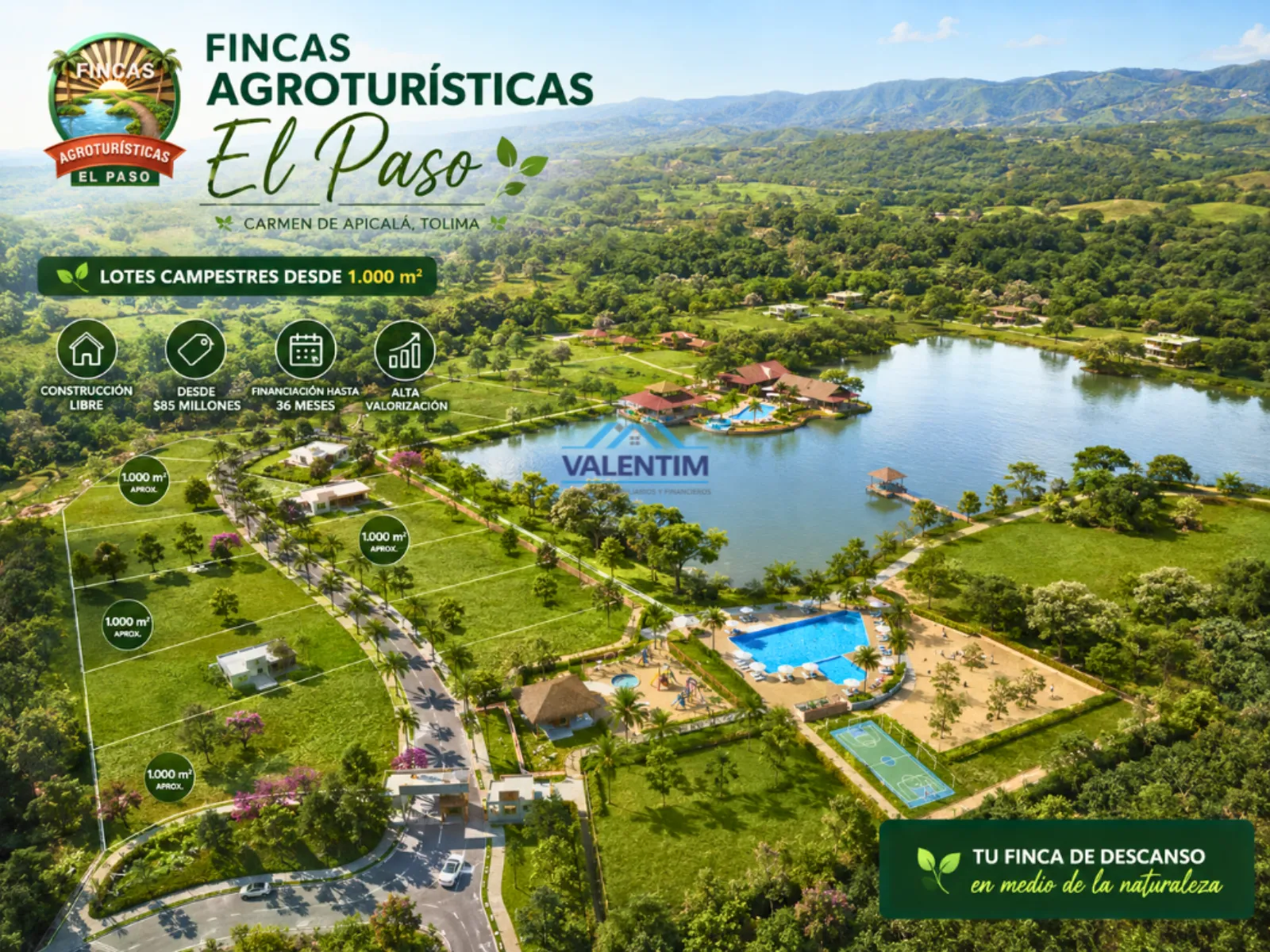 Proyectos agroturísticos y rentas vacacionales